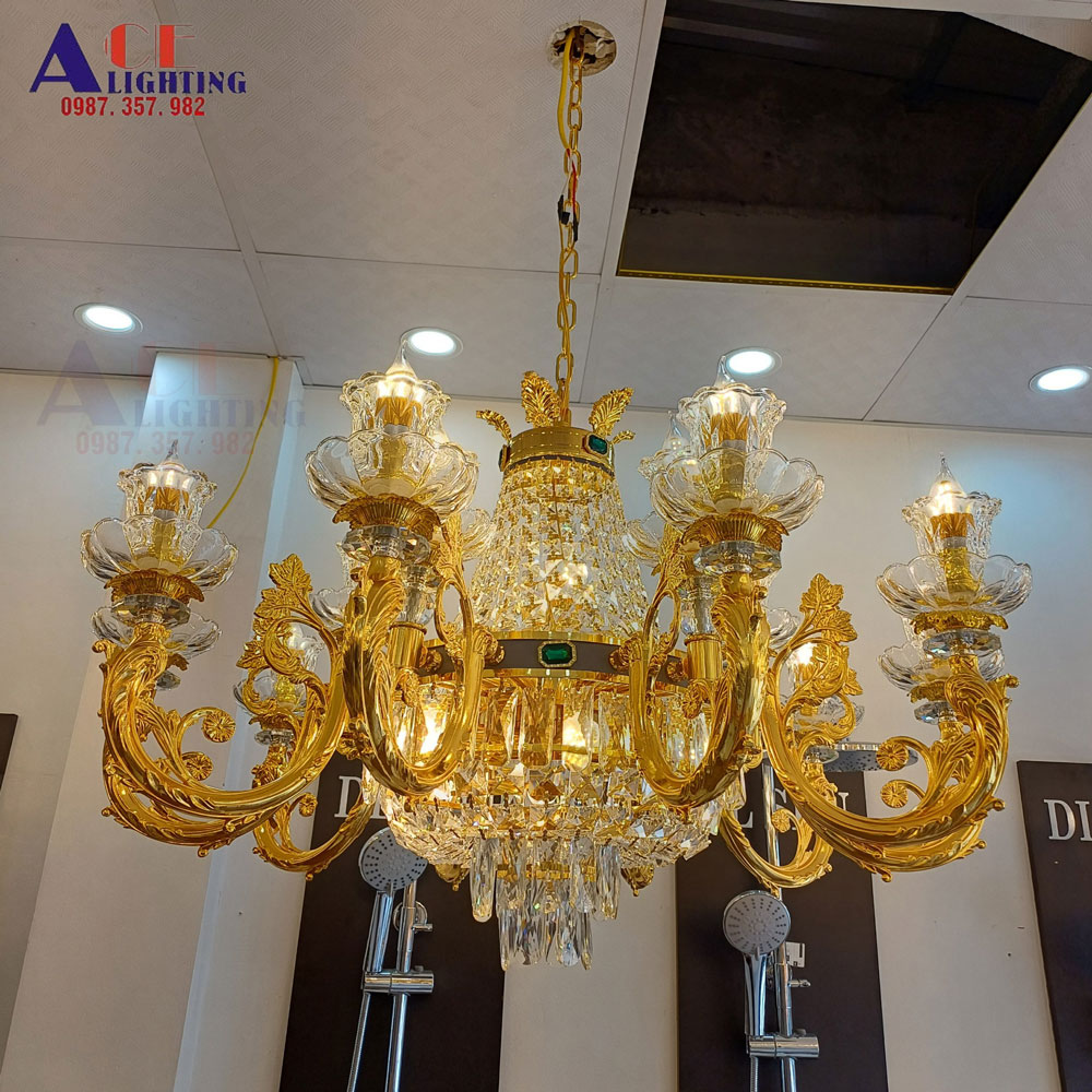 đđèn chùm hợp kim