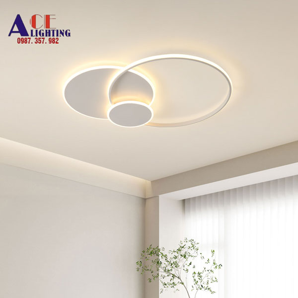 Đèn ốp trần mica
