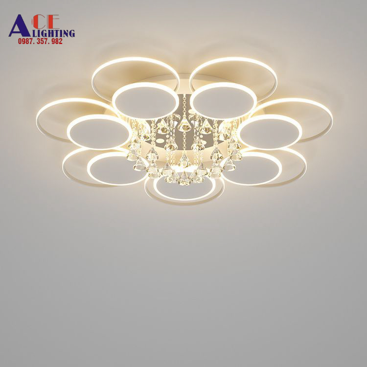 Đèn ốp trần mica